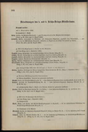 Kaiserlich-königliches Armee-Verordnungsblatt: Personal-Angelegenheiten 18920826 Seite: 4