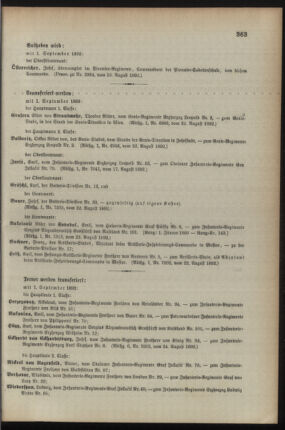 Kaiserlich-königliches Armee-Verordnungsblatt: Personal-Angelegenheiten 18920826 Seite: 5