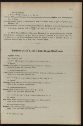 Kaiserlich-königliches Armee-Verordnungsblatt: Personal-Angelegenheiten 18920910 Seite: 3