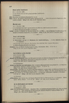 Kaiserlich-königliches Armee-Verordnungsblatt: Personal-Angelegenheiten 18920930 Seite: 8