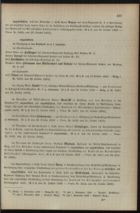 Kaiserlich-königliches Armee-Verordnungsblatt: Personal-Angelegenheiten 18921026 Seite: 3