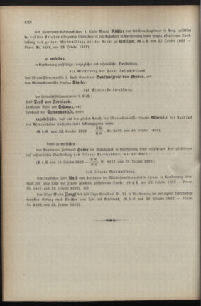 Kaiserlich-königliches Armee-Verordnungsblatt: Personal-Angelegenheiten 18921026 Seite: 4