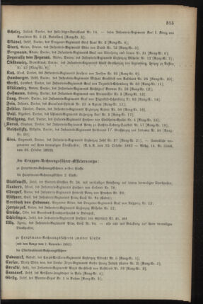 Kaiserlich-königliches Armee-Verordnungsblatt: Personal-Angelegenheiten 18921027 Seite: 61