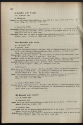 Kaiserlich-königliches Armee-Verordnungsblatt: Personal-Angelegenheiten 18921031 Seite: 10