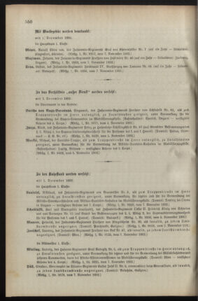 Kaiserlich-königliches Armee-Verordnungsblatt: Personal-Angelegenheiten 18921110 Seite: 12