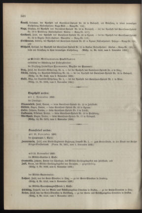 Kaiserlich-königliches Armee-Verordnungsblatt: Personal-Angelegenheiten 18921110 Seite: 8