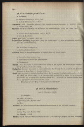 Kaiserlich-königliches Armee-Verordnungsblatt: Personal-Angelegenheiten 18921122 Seite: 16