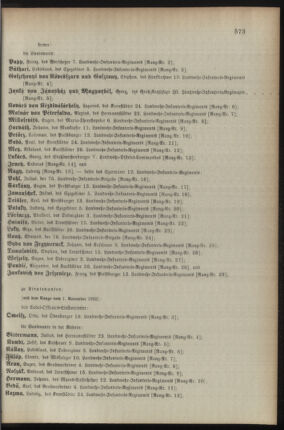 Kaiserlich-königliches Armee-Verordnungsblatt: Personal-Angelegenheiten 18921122 Seite: 21