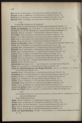 Kaiserlich-königliches Armee-Verordnungsblatt: Personal-Angelegenheiten 18921122 Seite: 22