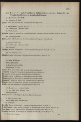 Kaiserlich-königliches Armee-Verordnungsblatt: Personal-Angelegenheiten 18921122 Seite: 25