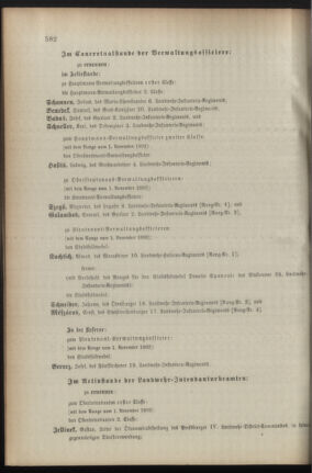 Kaiserlich-königliches Armee-Verordnungsblatt: Personal-Angelegenheiten 18921122 Seite: 30