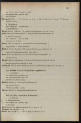 Kaiserlich-königliches Armee-Verordnungsblatt: Personal-Angelegenheiten 18921122 Seite: 31