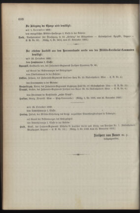 Kaiserlich-königliches Armee-Verordnungsblatt: Personal-Angelegenheiten 18921130 Seite: 10