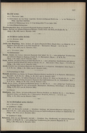 Kaiserlich-königliches Armee-Verordnungsblatt: Personal-Angelegenheiten 18921130 Seite: 7