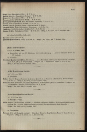 Kaiserlich-königliches Armee-Verordnungsblatt: Personal-Angelegenheiten 18921224 Seite: 7