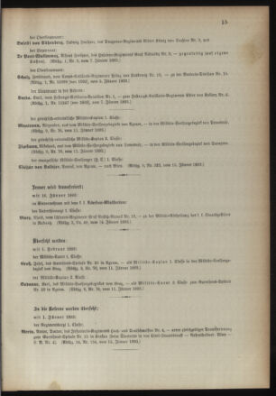 Kaiserlich-königliches Armee-Verordnungsblatt: Personal-Angelegenheiten 18930118 Seite: 5