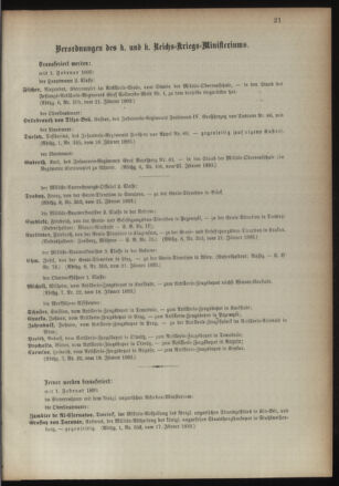 Kaiserlich-königliches Armee-Verordnungsblatt: Personal-Angelegenheiten 18930124 Seite: 3