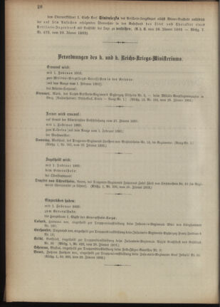 Kaiserlich-königliches Armee-Verordnungsblatt: Personal-Angelegenheiten 18930130 Seite: 2