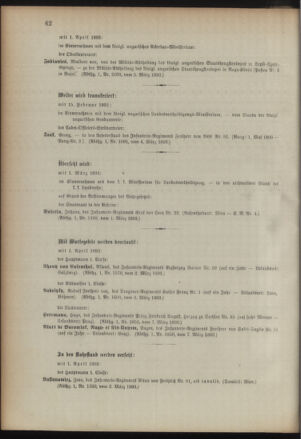 Kaiserlich-königliches Armee-Verordnungsblatt: Personal-Angelegenheiten 18930311 Seite: 6