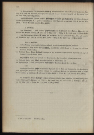 Kaiserlich-königliches Armee-Verordnungsblatt: Personal-Angelegenheiten 18930318 Seite: 2