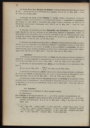 Kaiserlich-königliches Armee-Verordnungsblatt: Personal-Angelegenheiten 18930324 Seite: 2