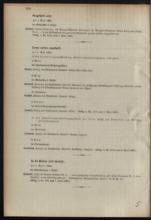 Kaiserlich-königliches Armee-Verordnungsblatt: Personal-Angelegenheiten 18930408 Seite: 4