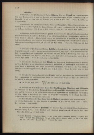 Kaiserlich-königliches Armee-Verordnungsblatt: Personal-Angelegenheiten 18930419 Seite: 4