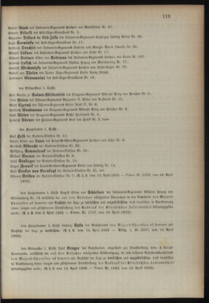 Kaiserlich-königliches Armee-Verordnungsblatt: Personal-Angelegenheiten 18930419 Seite: 7