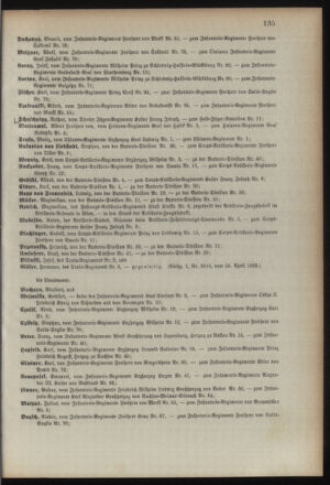 Kaiserlich-königliches Armee-Verordnungsblatt: Personal-Angelegenheiten 18930427 Seite: 15