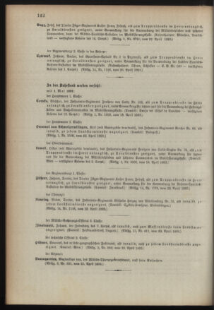 Kaiserlich-königliches Armee-Verordnungsblatt: Personal-Angelegenheiten 18930427 Seite: 22