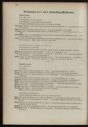 Kaiserlich-königliches Armee-Verordnungsblatt: Personal-Angelegenheiten 18930513 Seite: 30