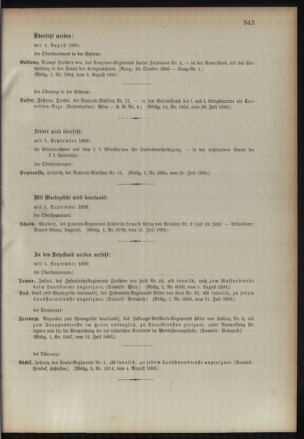 Kaiserlich-königliches Armee-Verordnungsblatt: Personal-Angelegenheiten 18930809 Seite: 7