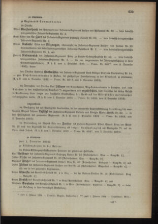 Kaiserlich-königliches Armee-Verordnungsblatt: Personal-Angelegenheiten 18931206 Seite: 3