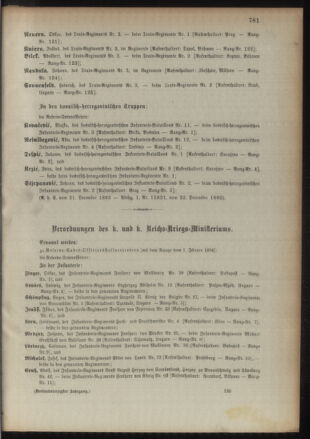 Kaiserlich-königliches Armee-Verordnungsblatt: Personal-Angelegenheiten 18931223 Seite: 113