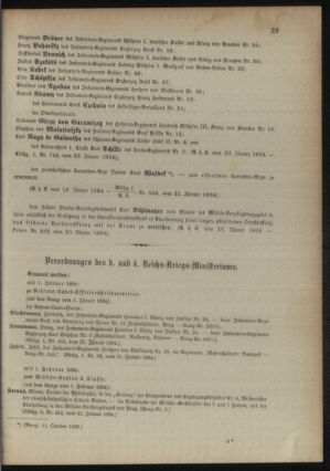 Kaiserlich-königliches Armee-Verordnungsblatt: Personal-Angelegenheiten 18940131 Seite: 3