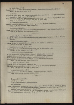 Kaiserlich-königliches Armee-Verordnungsblatt: Personal-Angelegenheiten 18940131 Seite: 5