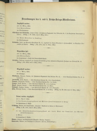 Kaiserlich-königliches Armee-Verordnungsblatt: Personal-Angelegenheiten 18940315 Seite: 3