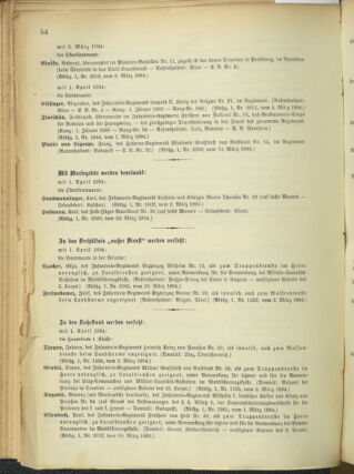 Kaiserlich-königliches Armee-Verordnungsblatt: Personal-Angelegenheiten 18940315 Seite: 6