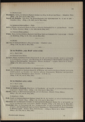 Kaiserlich-königliches Armee-Verordnungsblatt: Personal-Angelegenheiten 18940328 Seite: 13