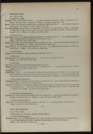 Kaiserlich-königliches Armee-Verordnungsblatt: Personal-Angelegenheiten 18940328 Seite: 7