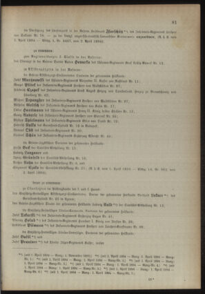 Kaiserlich-königliches Armee-Verordnungsblatt: Personal-Angelegenheiten 18940405 Seite: 3