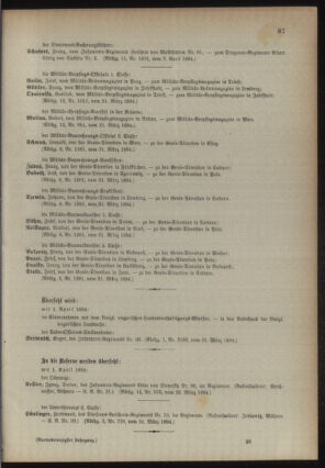 Kaiserlich-königliches Armee-Verordnungsblatt: Personal-Angelegenheiten 18940405 Seite: 9