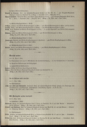 Kaiserlich-königliches Armee-Verordnungsblatt: Personal-Angelegenheiten 18940411 Seite: 7