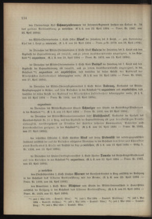 Kaiserlich-königliches Armee-Verordnungsblatt: Personal-Angelegenheiten 18940429 Seite: 10