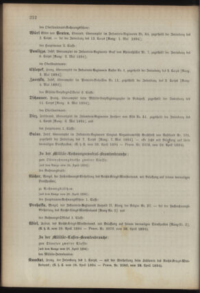 Kaiserlich-königliches Armee-Verordnungsblatt: Personal-Angelegenheiten 18940429 Seite: 108