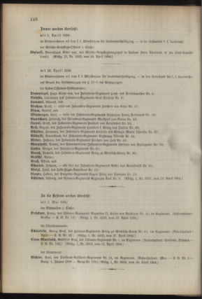 Kaiserlich-königliches Armee-Verordnungsblatt: Personal-Angelegenheiten 18940429 Seite: 24