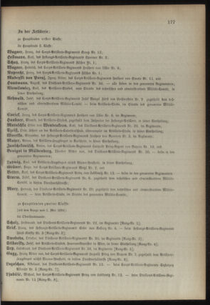 Kaiserlich-königliches Armee-Verordnungsblatt: Personal-Angelegenheiten 18940429 Seite: 73