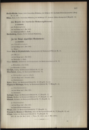 Kaiserlich-königliches Armee-Verordnungsblatt: Personal-Angelegenheiten 18940512 Seite: 27