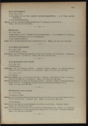 Kaiserlich-königliches Armee-Verordnungsblatt: Personal-Angelegenheiten 18940512 Seite: 35