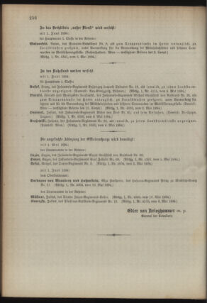 Kaiserlich-königliches Armee-Verordnungsblatt: Personal-Angelegenheiten 18940512 Seite: 36